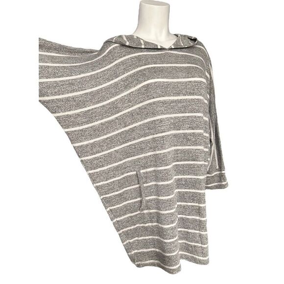 NWOT 41 Hawthorn Women's Striped Long Dolman Sleeves Pullover Hoodie Size L - Picture 3 of 8